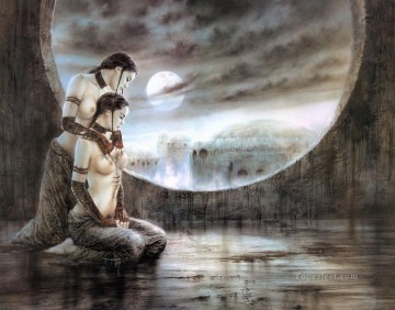 Fantastic Stories Painting - ointment and moon bath Fantastic